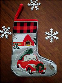 Country Christmas Stocking